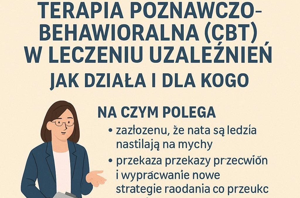Terapia poznawczo-behawioralna (CBT) w leczeniu uzależnień — jak działa i dla kogo